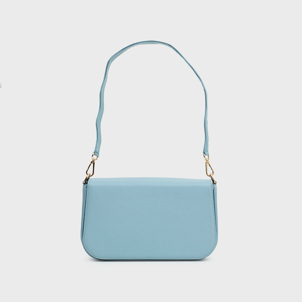 AYLA BAGUETTE BAG CELESTE