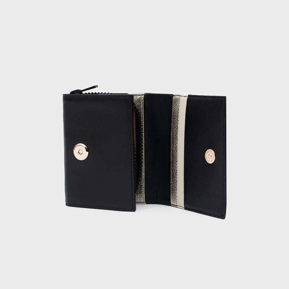 AYLA BLACK BONE WALLET