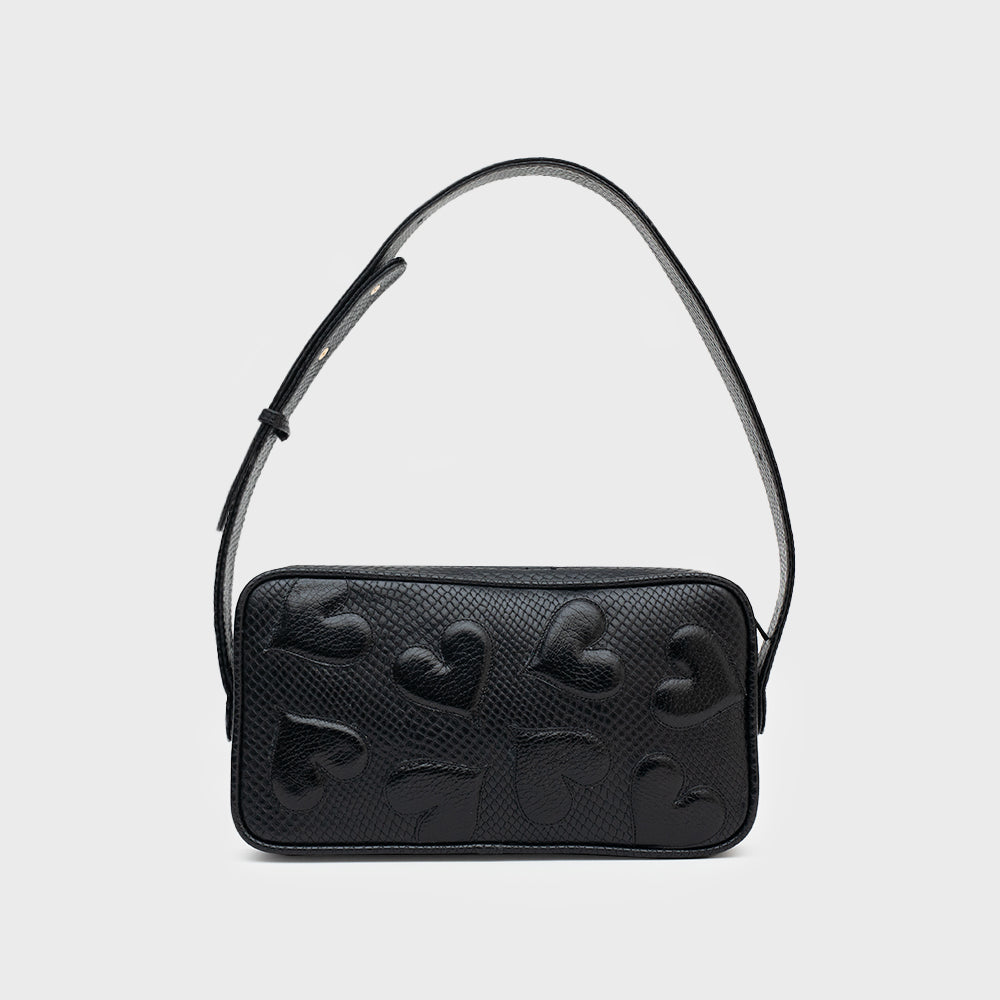 BAGUETTE BAG ROSALIE NEGRO