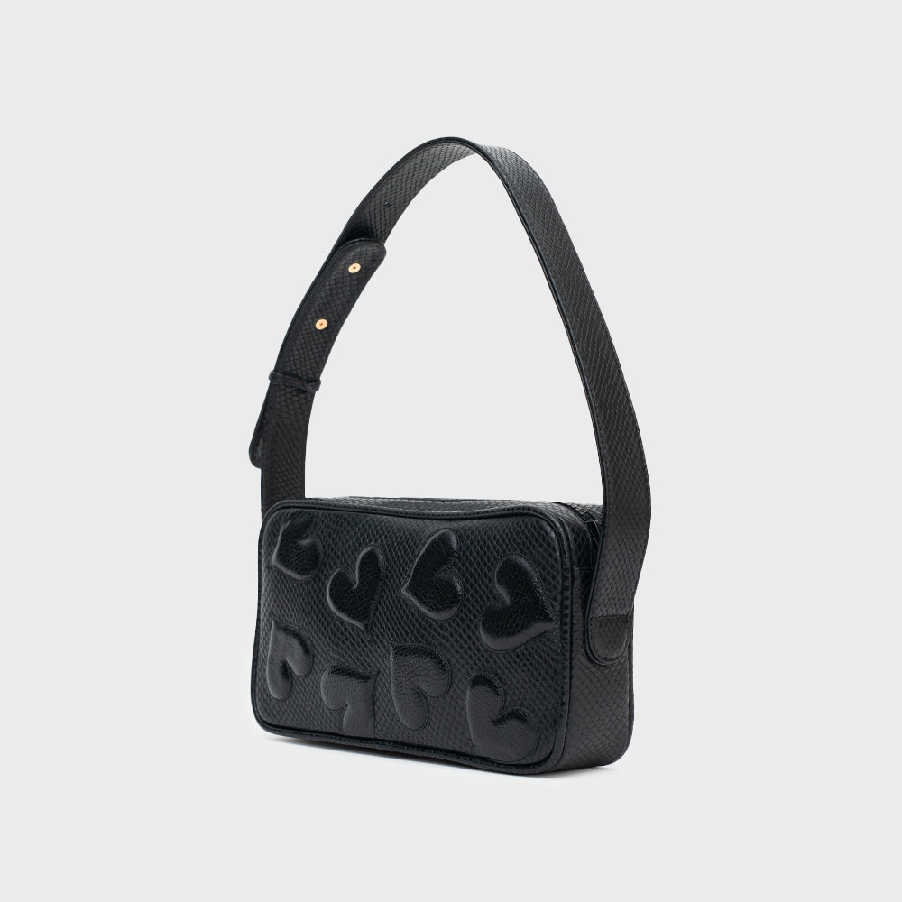 BAGUETTE BAG ROSALIE NEGRO