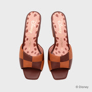 BAMBI CHECKBOARD PUMP MARRÓN