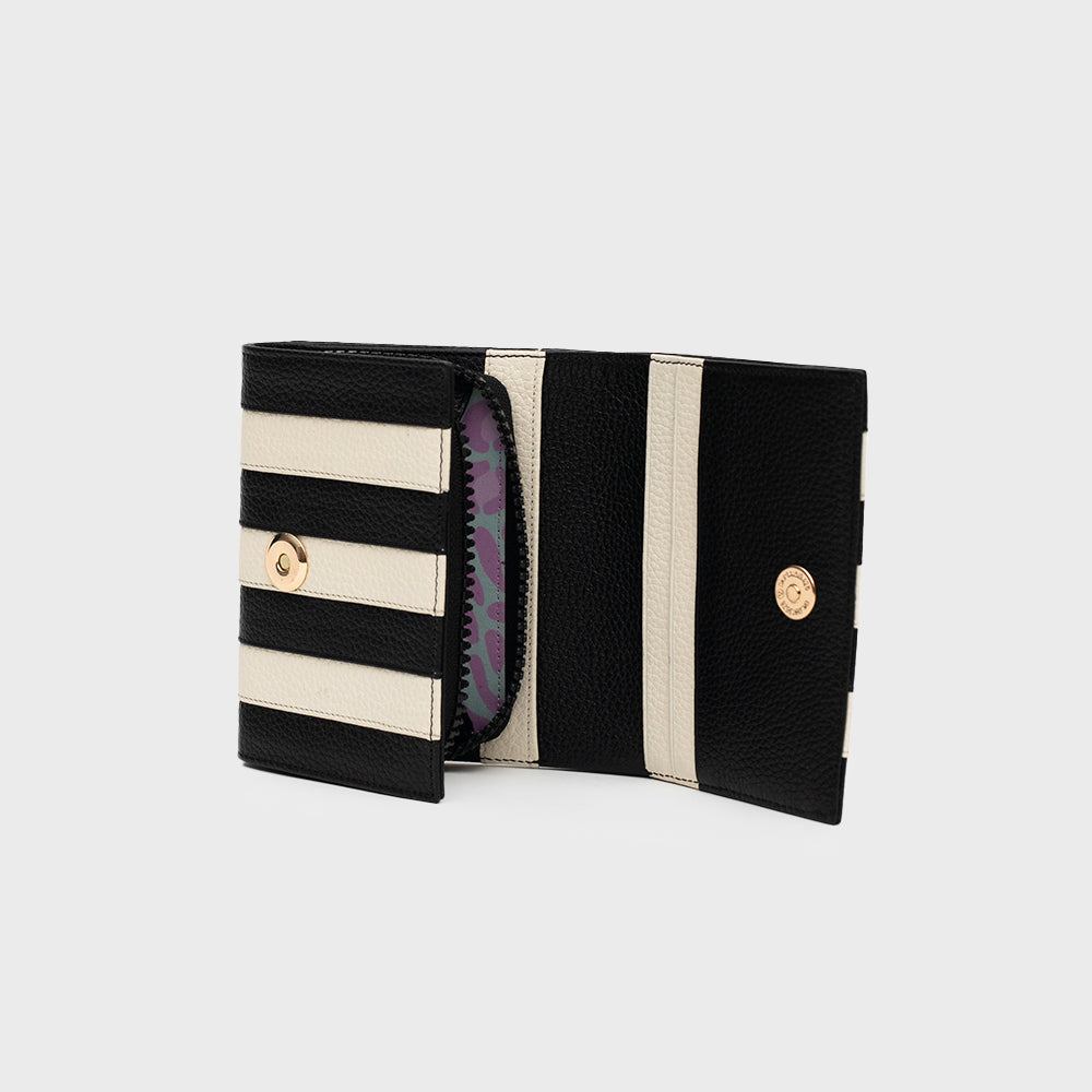 AUDREY BLACK BONE WALLET