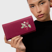 BILLETERA LARGA SUNDAE STRAWBERRY MORA