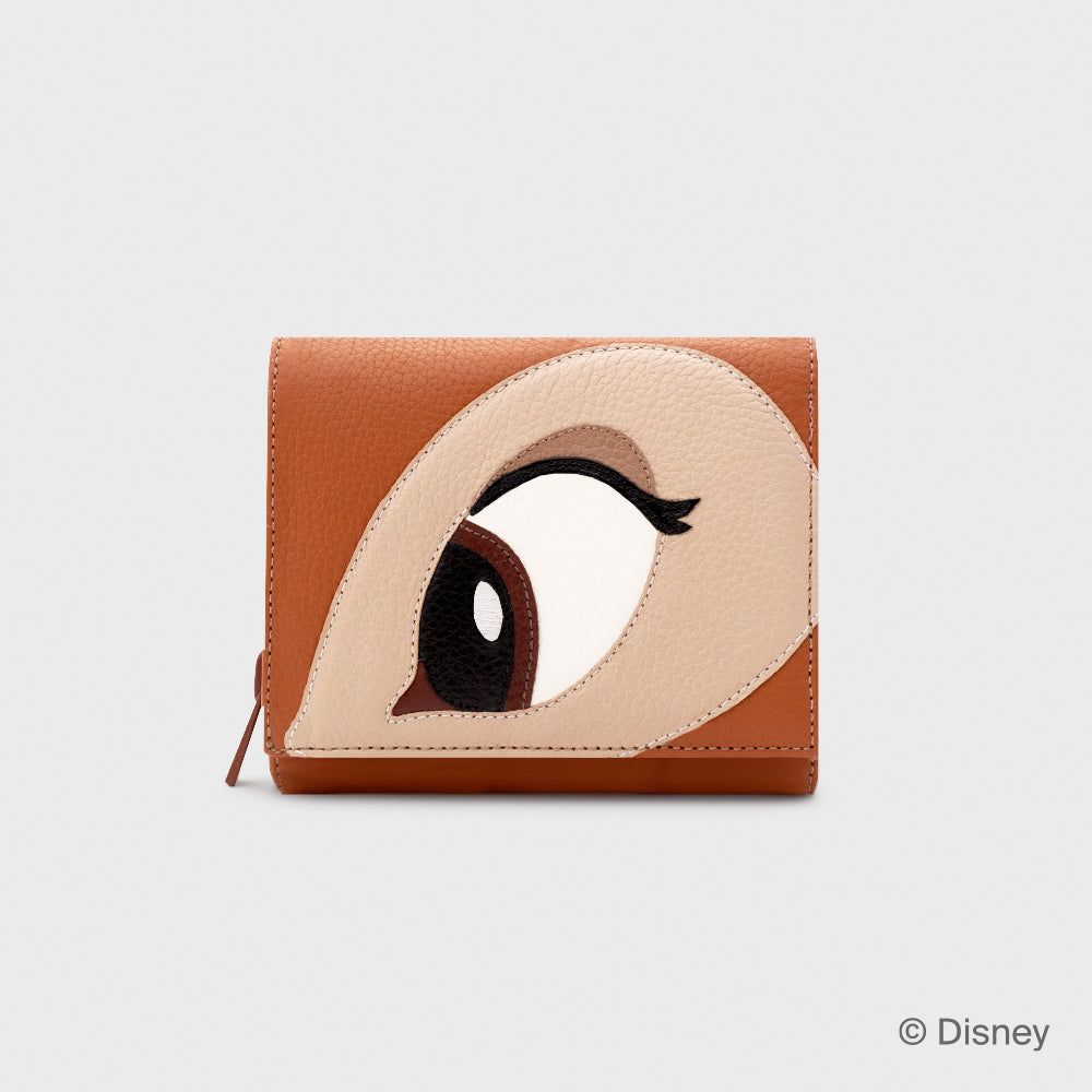 BILLETERA D BAMBI MARRÓN