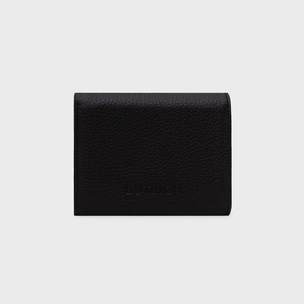 B LUCKY EYE BLACK WALLET