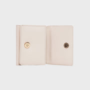 B LUCKY HORSESHOE IVORY WALLET