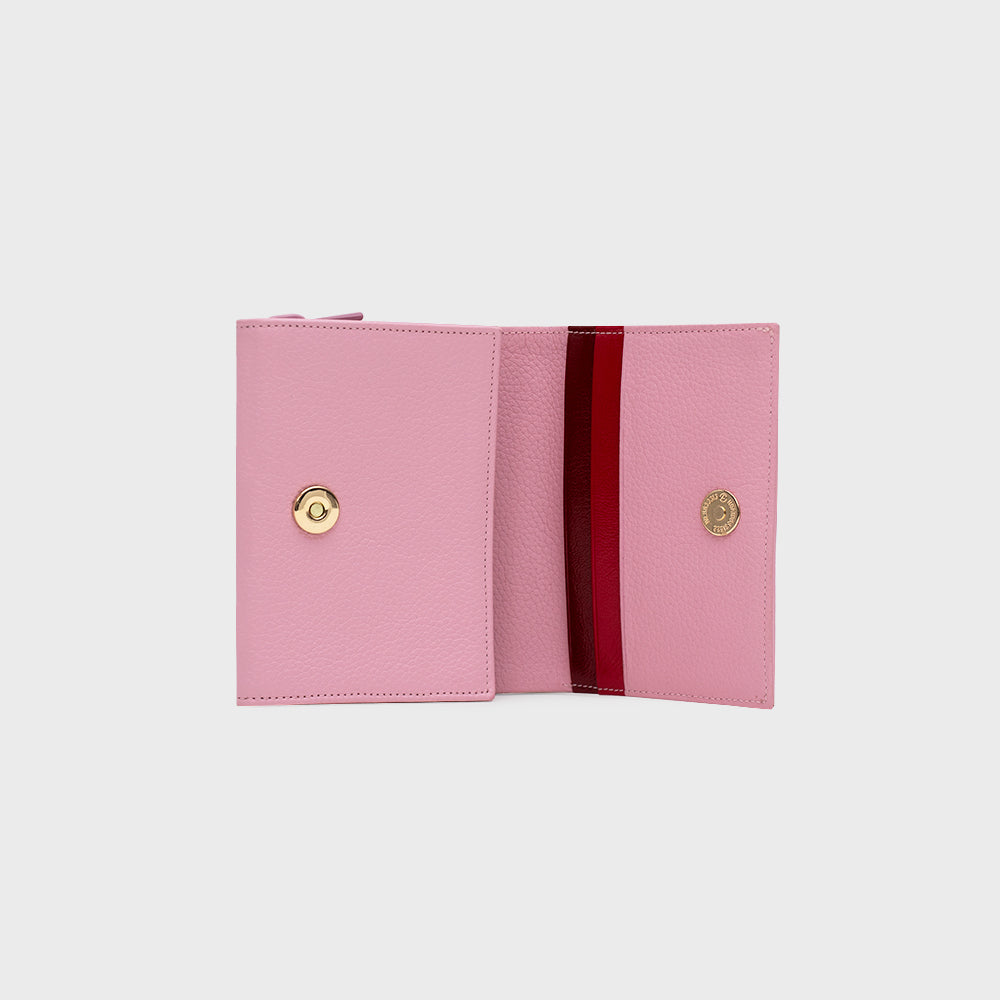 BILLETERA D LUCKY LADYBUG ROSA