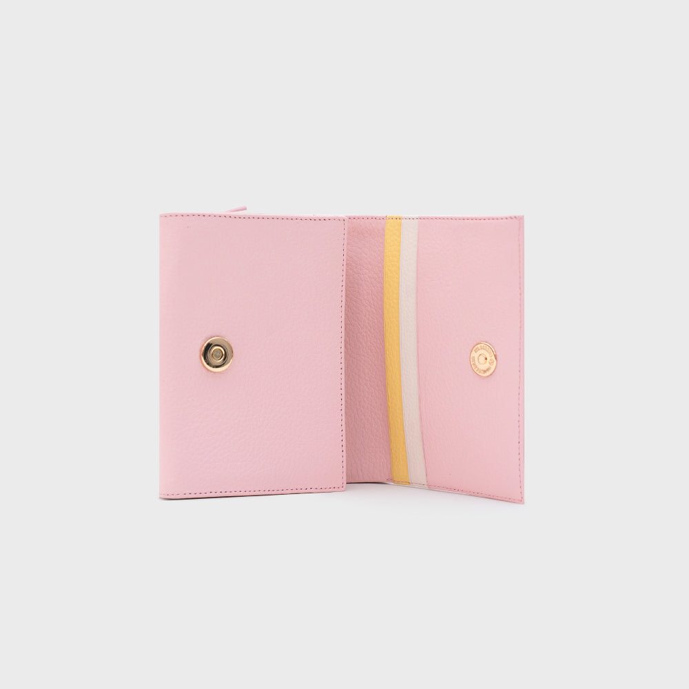 BILLETERA D SUNDAE LEMON ROSA