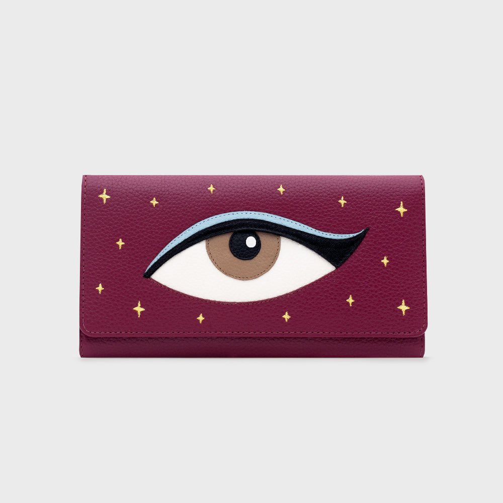 BILLETERA LARGA LUCKY EYE MORA