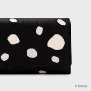 BILLETERA LARGA 101 DALMATIANS NEGRO