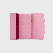 BILLETERA LARGA LUCKY CHERRIES ROSA