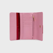 LUCKY LADYBUG PINK LONG WALLET