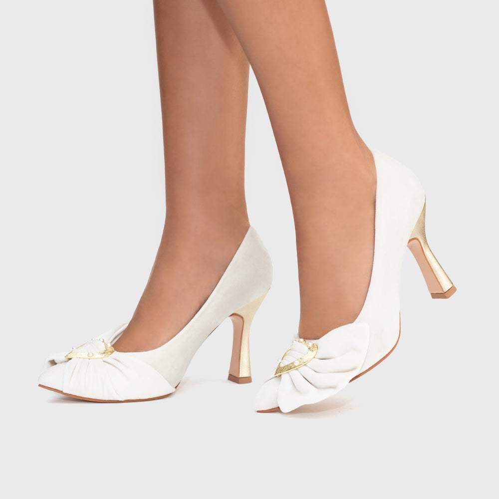 BLAIR PUMP BRIDE BONE