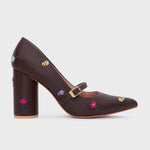 Cargue la imagen en el visor de la galería, BLOSSOM PUMP MARRÓN
