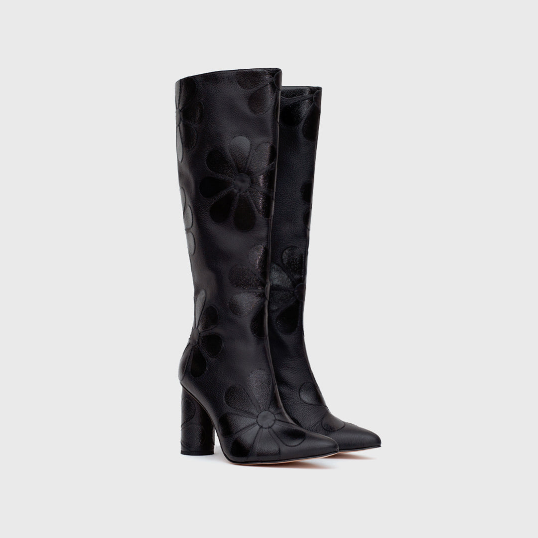 BLACK JANIS BOOT