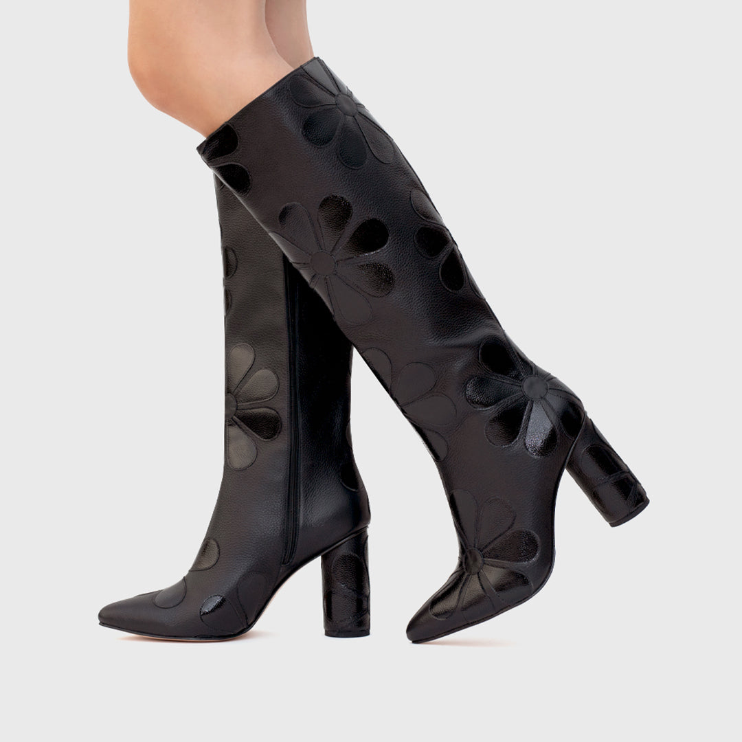 BLACK JANIS BOOT