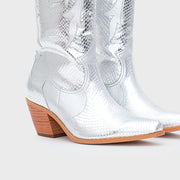 BOTA LUCKY HEARTS PLATA
