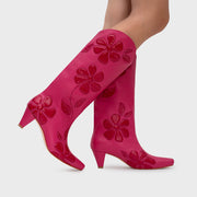 Camellia Fuchsia Cowgirl Boot