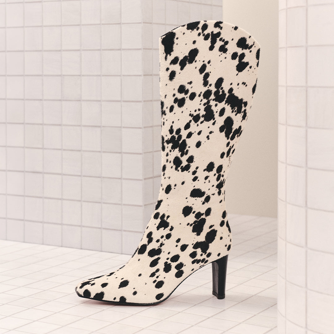 ANIKA BOOT BONE BLACK