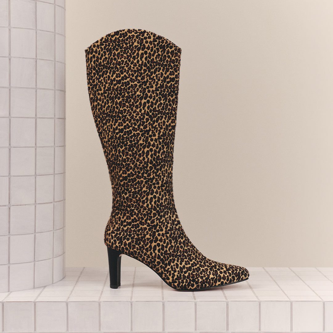 ANIKA BOOT LEOPARD