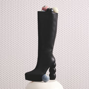 Plataforma Malia Boot Black