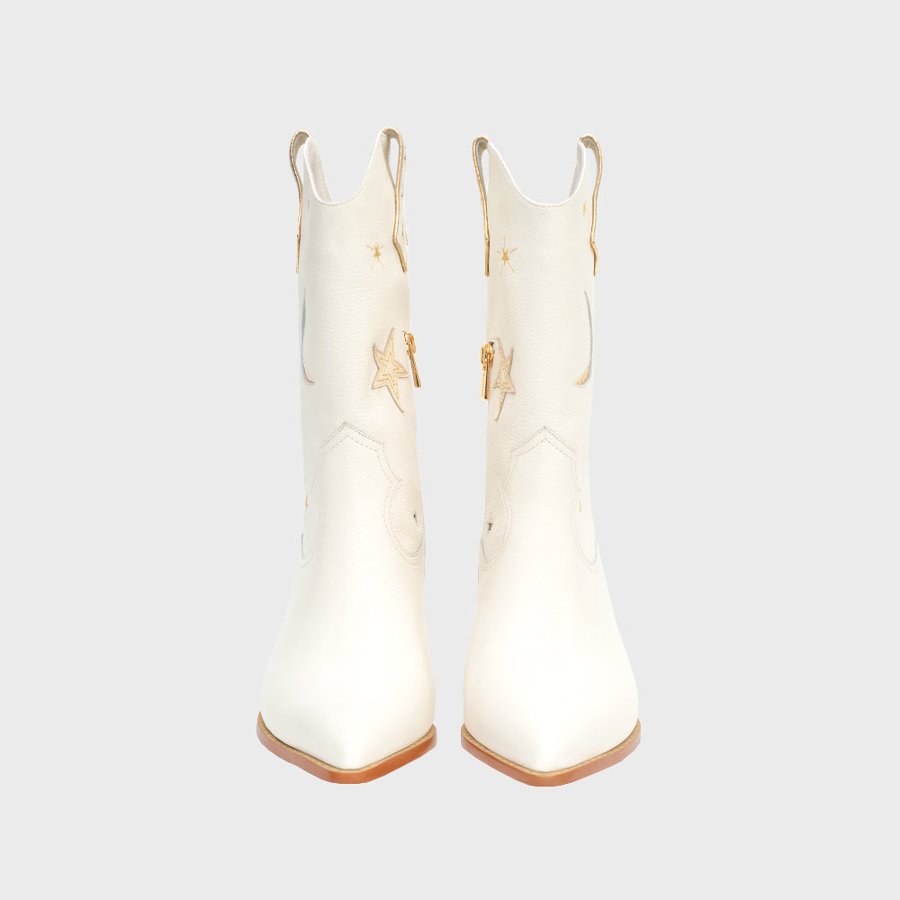 BOTA MEDIA MIDNIGHT COWGIRL HUESO