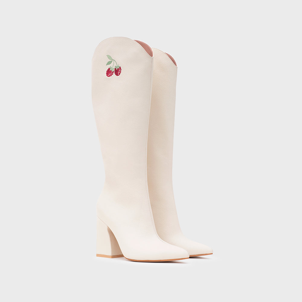 BOTA NINETTE RASPBERRY HUESO