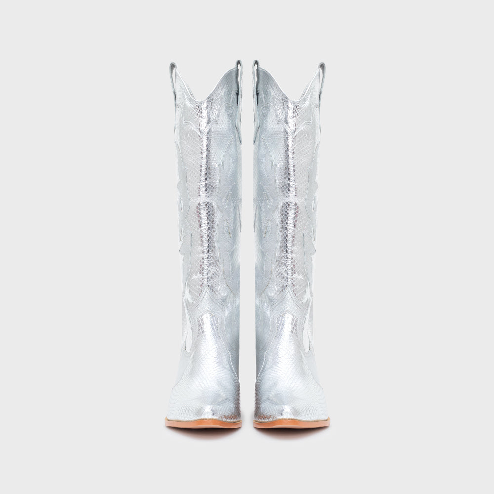 BOTA LUCKY HEARTS PLATA