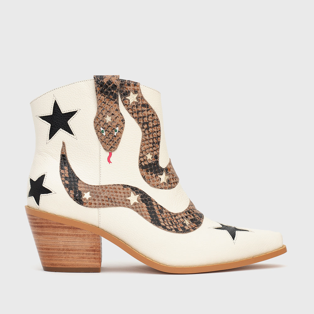 ANACONDA IVORY BOOT