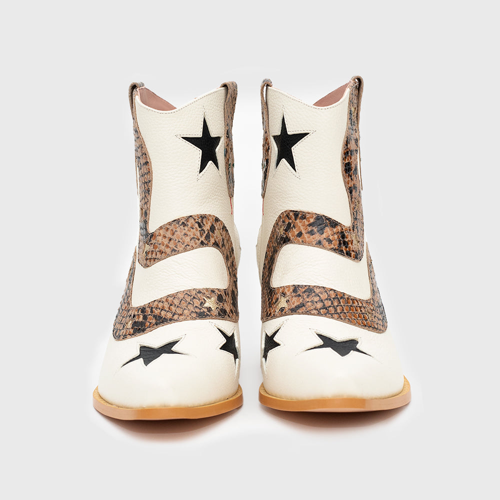 ANACONDA IVORY BOOT