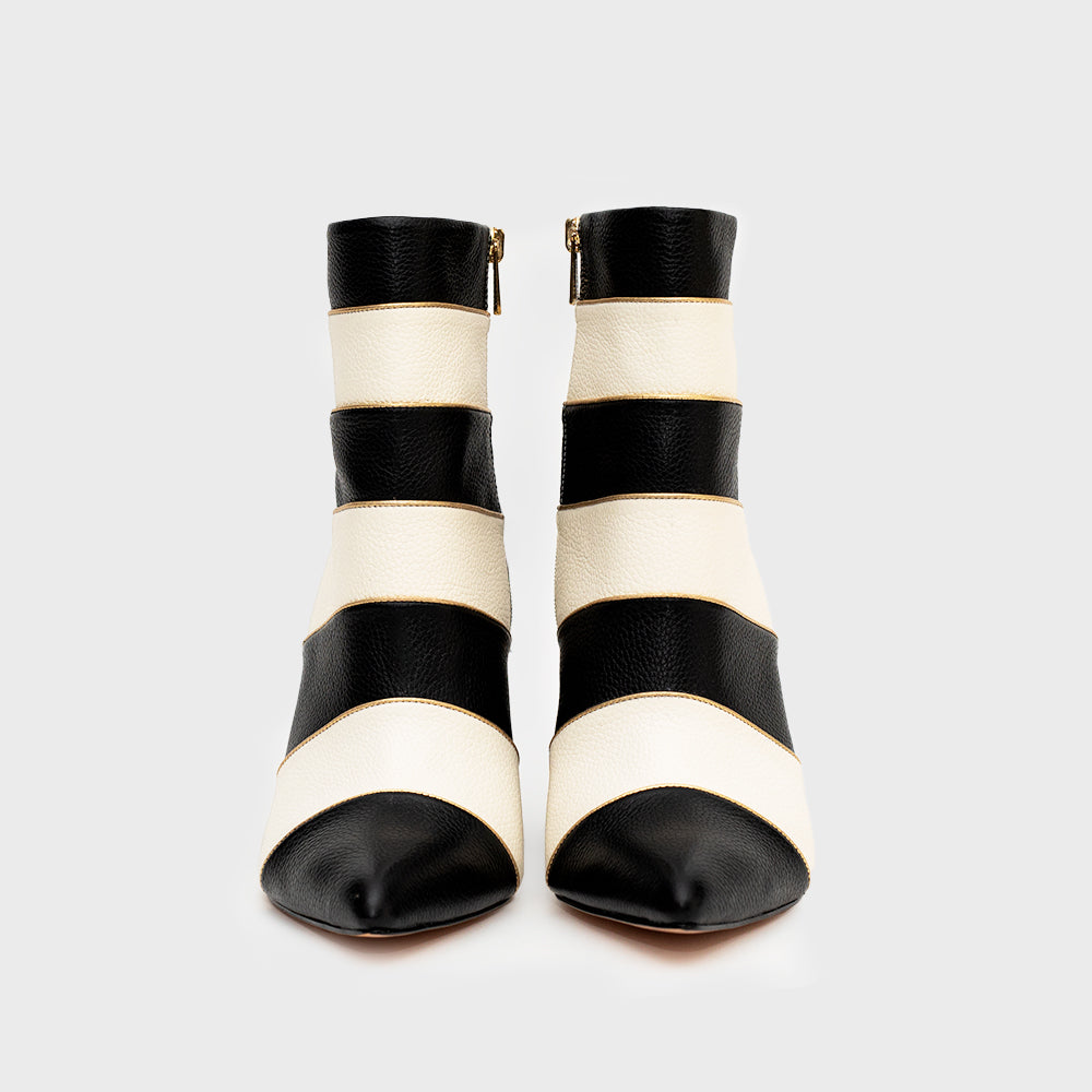 AUDREY BLACK BONE BOOT