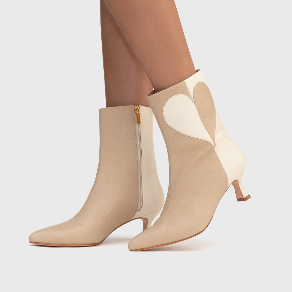 MANDY CREAM BOOT