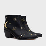 Cargue la imagen en el visor de la galería, BOTIN MIDNIGHT COWGIRL NEGRO
