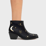 Cargue la imagen en el visor de la galería, BOTIN MIDNIGHT COWGIRL NEGRO
