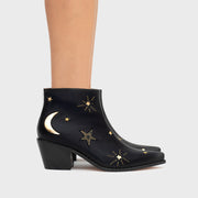 BOTIN MIDNIGHT COWGIRL NEGRO