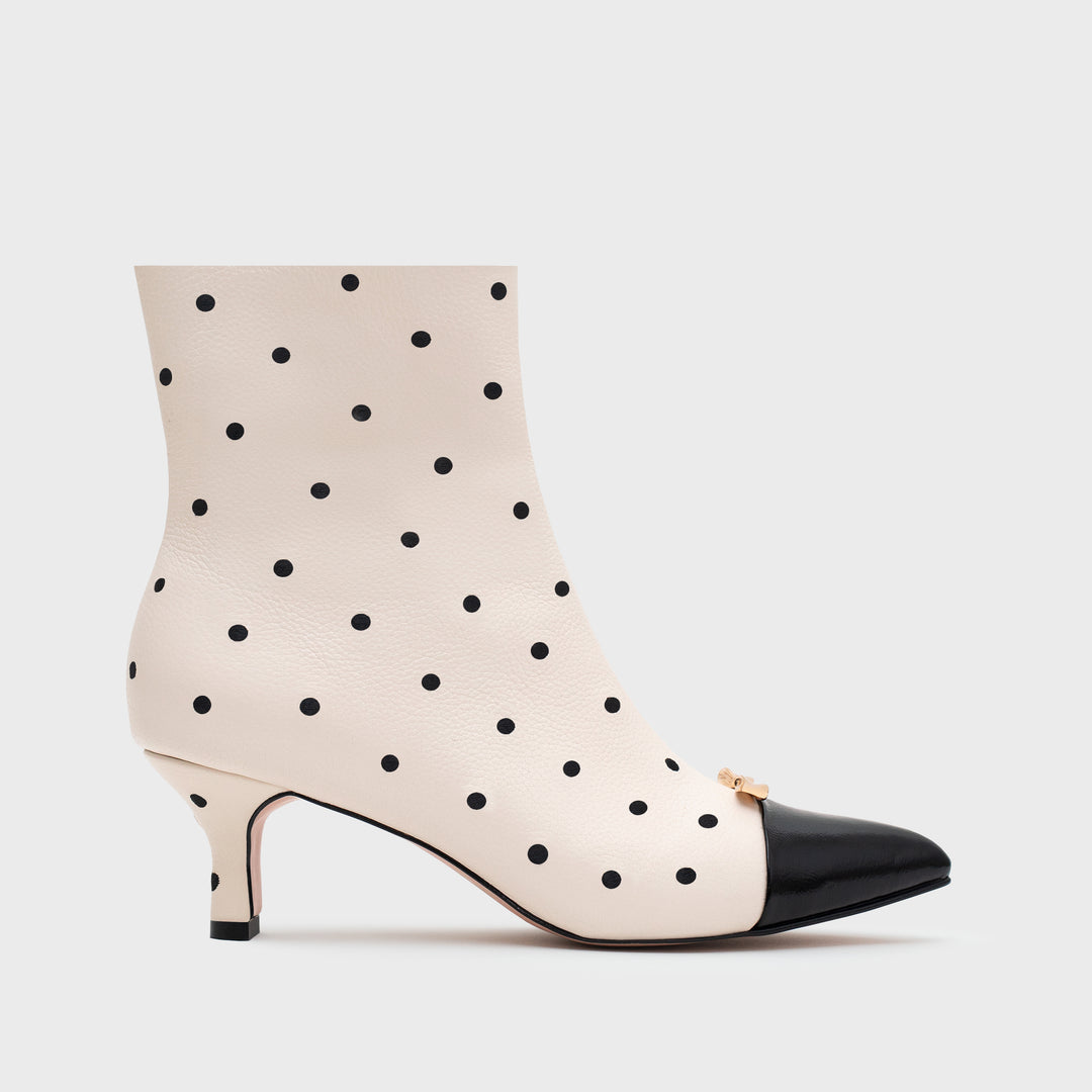 Nadira Ankle Boot Ivory