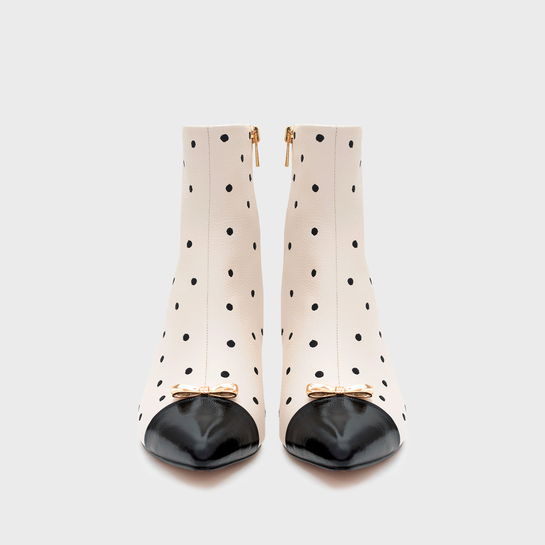 Nadira Ankle Boot Ivory