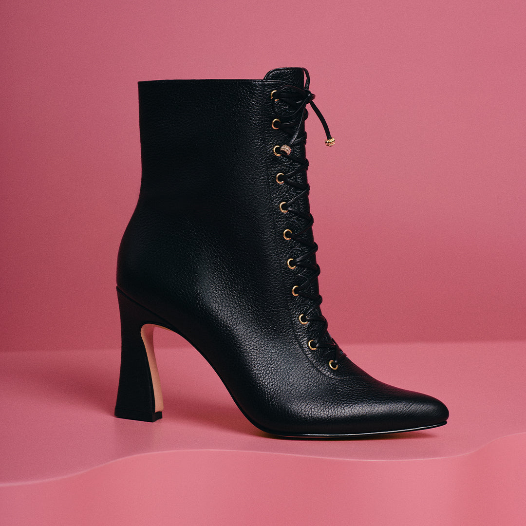 AMARA BLACK ANKLE BOOT