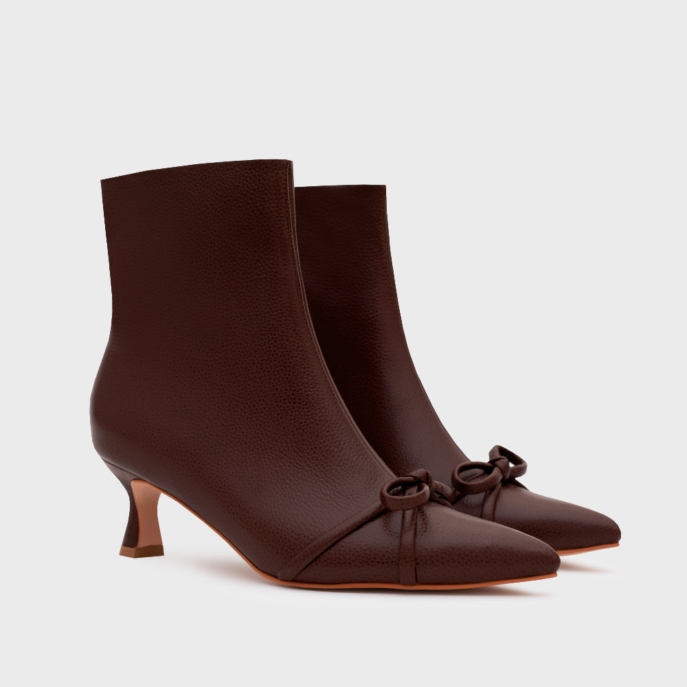 Karen Ankle Boot Brown