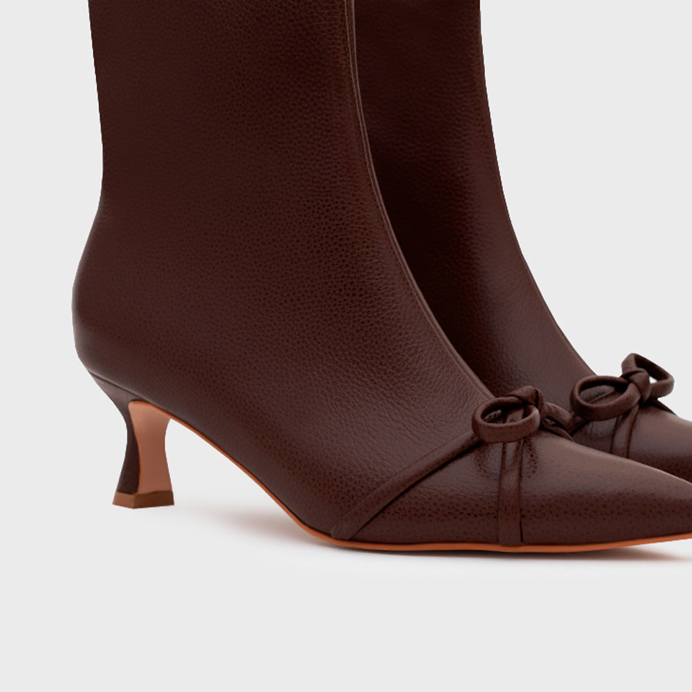 Karen Ankle Boot Brown