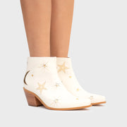 BOTÍN MIDNIGHT COWGIRL HUESO