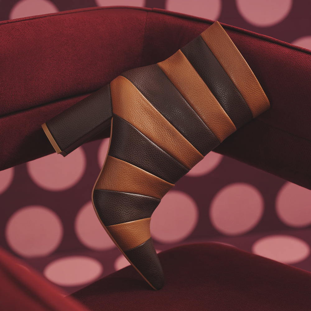 Nabila Ankle Boot Brown