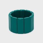 Cargue la imagen en el visor de la galería, BRAZALETE MAGNOLIA VERDE OSCURO
