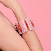 OCTAVIA PINK ORANGE BRACELET