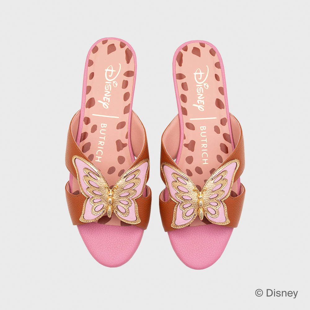 BUTTERFLY FLAT MARRÓN