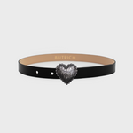 Load image into Gallery viewer, CATHERINE BLACK HEART STRAP
