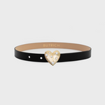Cargue la imagen en el visor de la galería, CORREA CORAZON PERLAS DORADO
