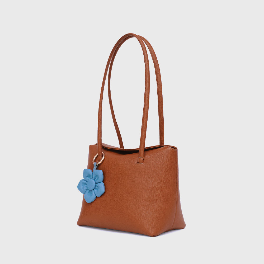 CALISTA MINI LONG BAG MARRÓN