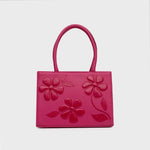 Load image into Gallery viewer, CAMELLIA RECTANGLE BAG FUCHSIA
