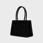 Cargue la imagen en el visor de la galería, CAMELIA SQUARED BAG NEGRO
